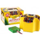 Crayola 152 pk Multi-tiered four-sided case